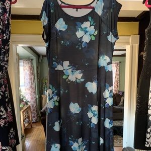 Libesse A-line floral dress